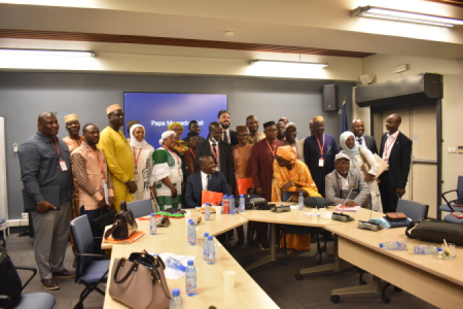 Signature de la convention de financement du PACRIR - Mali - NSS entre le Mali (ministère des finances) et la Banque Mondiale/Mali le 23/04/2025
