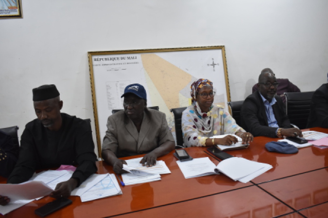 Rencontre preparatoire de la reunion de signature de la convention de financement du PACRIR - MALI -NSS avec la Banque Mondiale/Mali le 22/04/2025